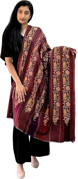 Ahanara Pashmina Vertical Stripes